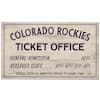 Cincinnati Reds Vintage Ticket Office Wood Wall Décor