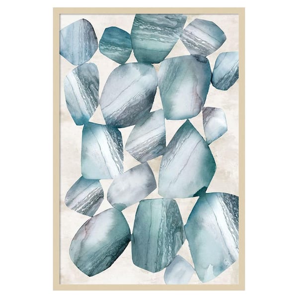 Amanti Art Rhythmic Movements by Emma Peal 1 Piece Framed Giclee Abstract Art Print 41 in. x 28 in.