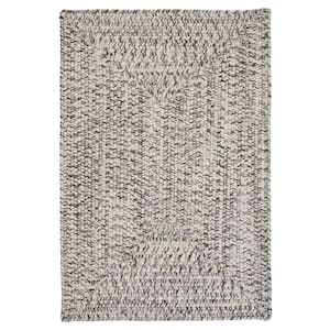 Wesley Silver Shimmer Doormat 2 ft. x 3 ft. Braided Area Rug