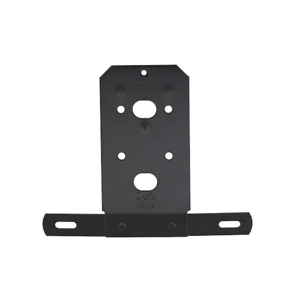 Unbranded Universal License Plate Bracket - Black Enamel
