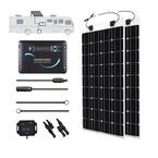 200-Watt 12-Volt Monocrystalline Solar RV Kit for Off-Grid Solar System