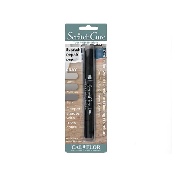 CalFlor ScratchCure Gray Wood, Laminate and Vinyl Scratch Repair Pen