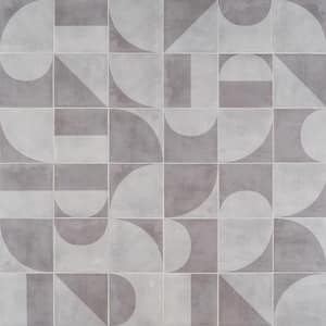 Quincy Dark Gray 7.87 in. x 7.87 in. Matte Porcelain Floor and Wall Tile (11.19 Sq. ft. / Case)