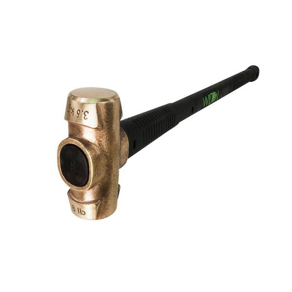 Unbranded B.A.S.H. 8 lbs. 30 in. Brass Hammer