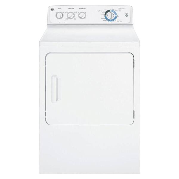 GE 7.0 cu. ft. Electric Dryer in White