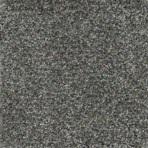 Soft Breath I  - Mayflower - Gray 40 oz. SD Polyester Texture Installed Carpet