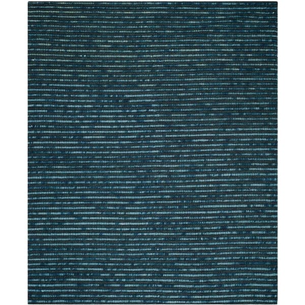 SAFAVIEH Bohemian Dark Blue/Multi 5 ft. x 8 ft. Striped Area Rug