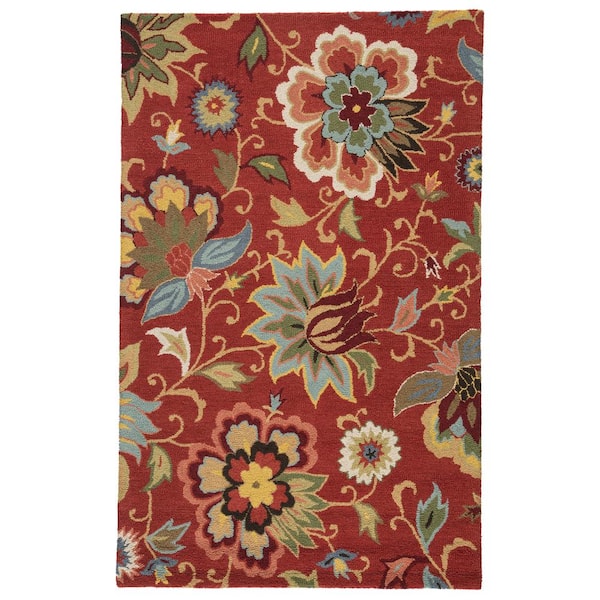 Bossa Nova 2 ft. x 3 ft. Floral Area Rug