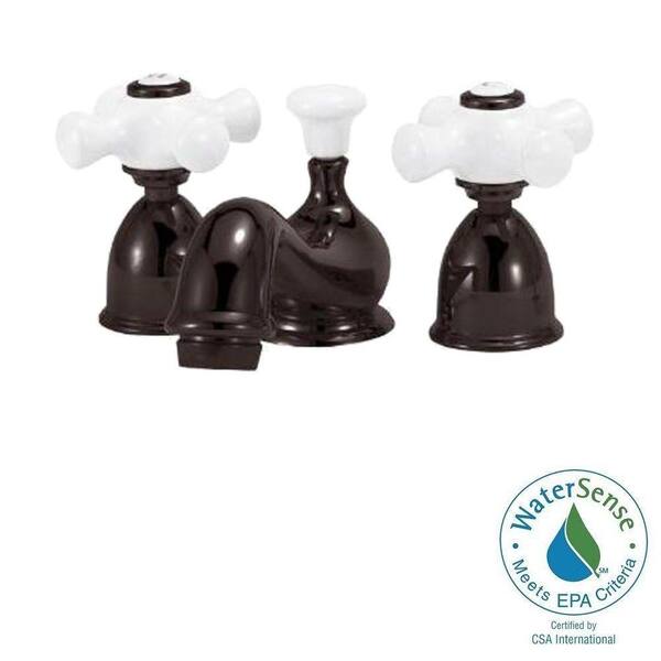 Elizabethan Classics Bradsford 4 in. Minispread 2-Handle Mid-Arc Bathroom Faucet in Oil Rubbed Bronze