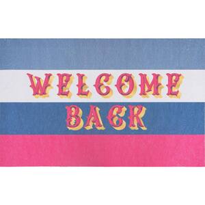 BENISSIMO Welcome Back Handwritten 20 in. x 31.5 in. Door Mat MM-20X32-HWRT  - The Home Depot