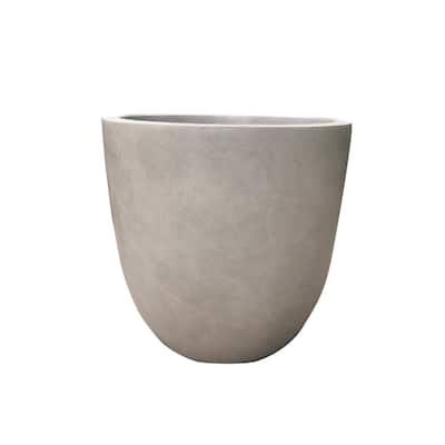 KANTE Large 31 in. L Slate Gray Lightweight Concrete Modern Long Low ...