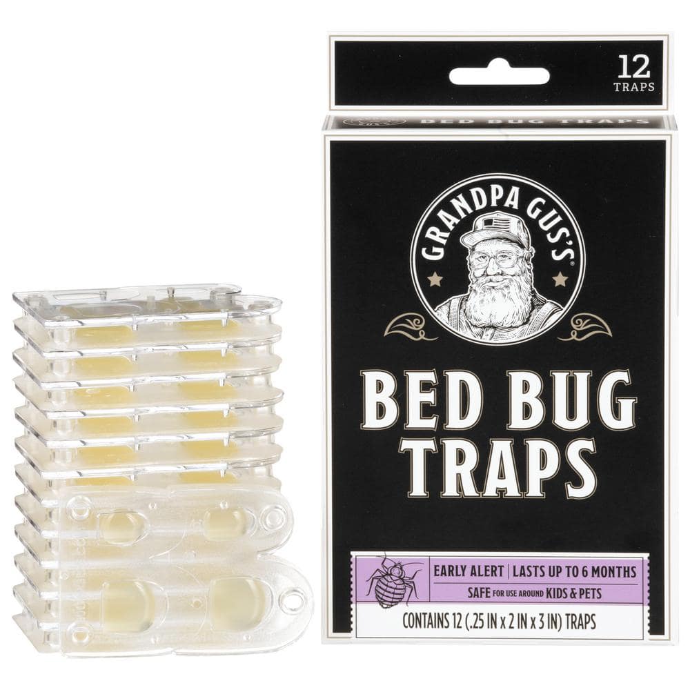 Bed Bug Trap, Bed Bug Detector Indoor, Traps for Bed Bug with Safe - 24  pks, 24 units - Fry's Food Stores