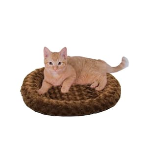 Thermo-Kitty Fashion Splash Small Mocha Heated Cat Bed