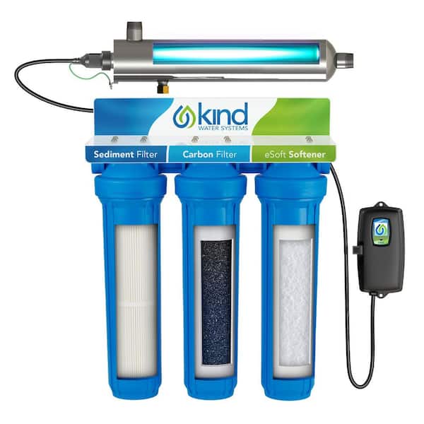 Kind Water Systems Whole House Salt-Free Water Softener and Filter Combo with UV