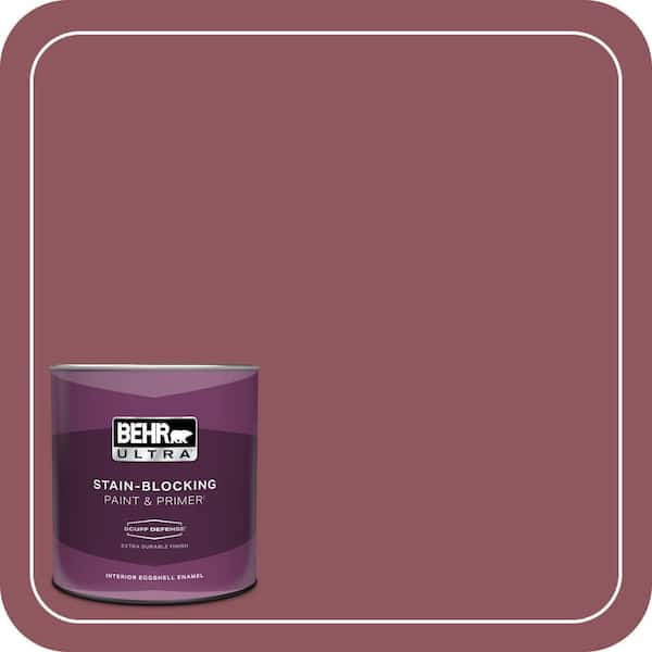 BEHR ULTRA 1 qt. #PMD-33 Fragrant Cherry Extra Durable Eggshell Enamel Interior Paint & Primer