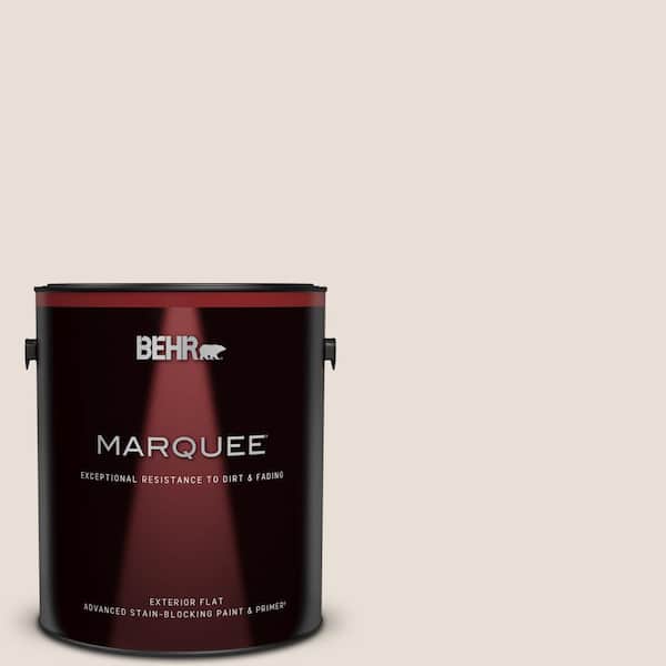 BEHR MARQUEE 1 gal. #PPU2-04 Pale Cashmere Flat Exterior Paint & Primer