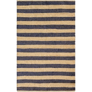 Atina Black/Tan 8 ft. x 10 ft. Cottage Indoor Area Rug