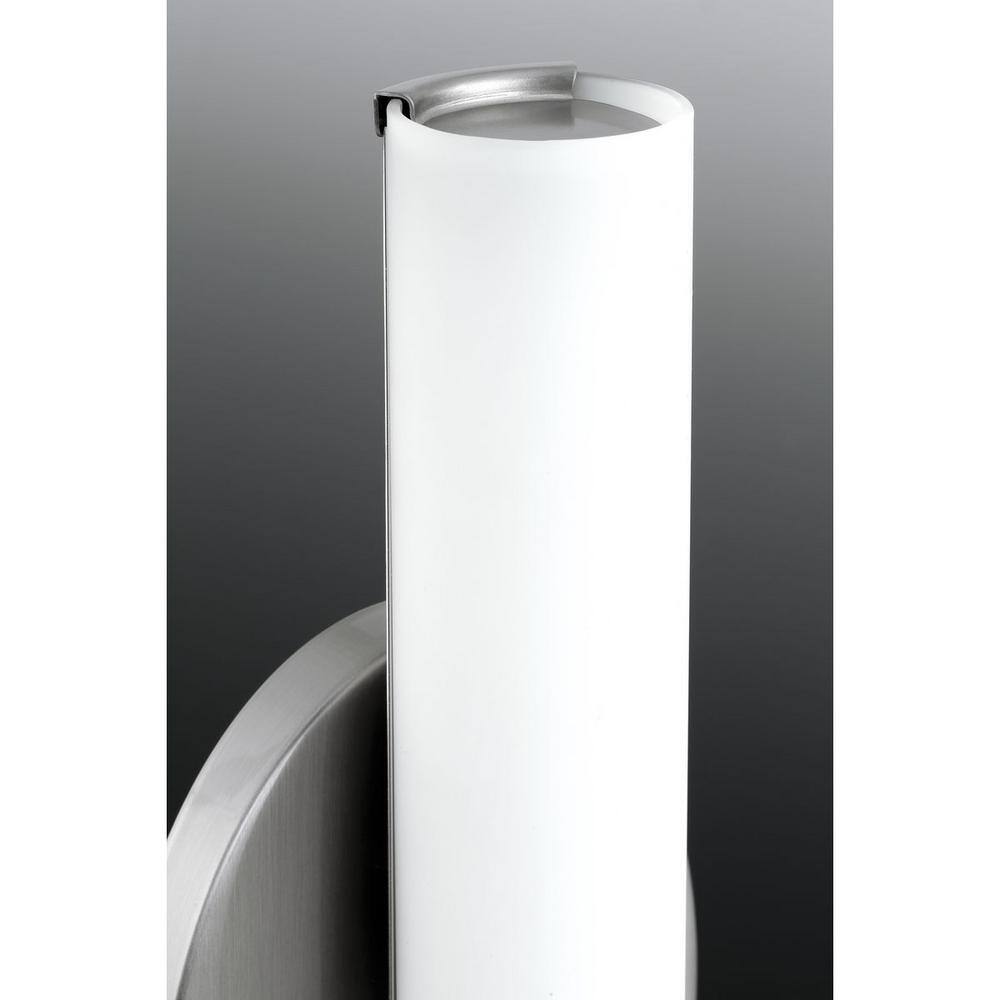 Polished Chrome 22" LED Bath Vanity Light with Opal Glass Shade