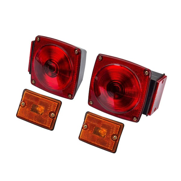 Standard 80 in. Under Trailer Light Kit with Side Marker Lights