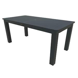 Commercial Grade Rectangular Recycled Plastic Outdoor Counter Height Table