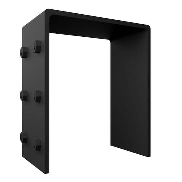 Ekena Millwork HeritageTimber 12 in. x 10 in. x 1 ft. Smooth Faux Wood Beam Strap