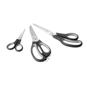 CooknCo Black/Grey Scissors Set (3-Piece)