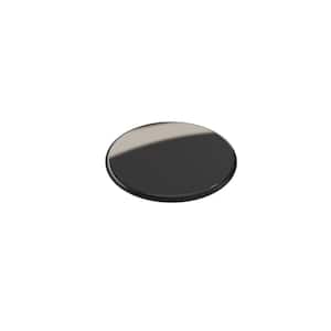 Fireclay Drain Cover for Fireclay Kitchen Sink Strainers in Black