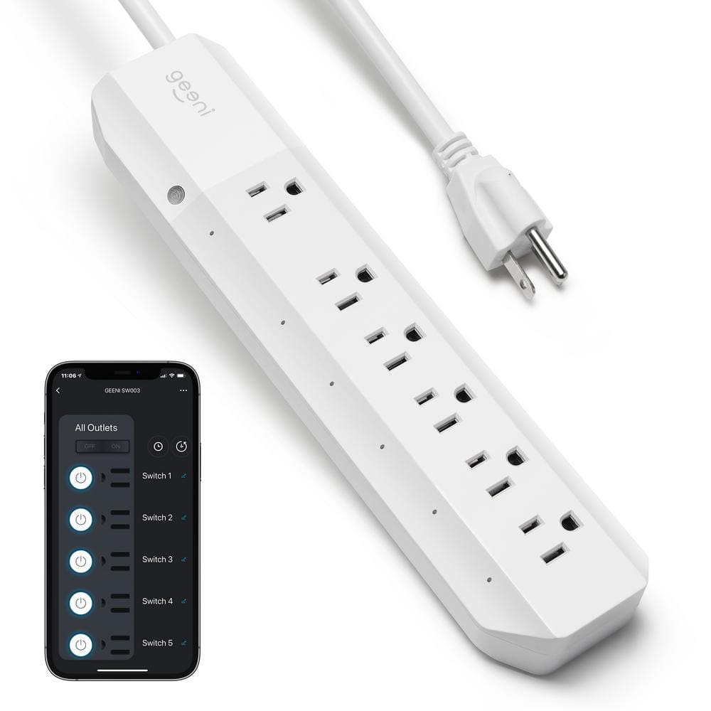 Surge 6-Outlet Smart Wi-Fi Surge Protector price history on PriceWatchPro