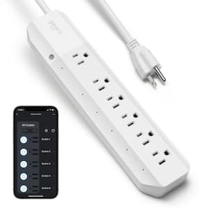 Surge 6-Outlet Smart Wi-Fi Surge Protector