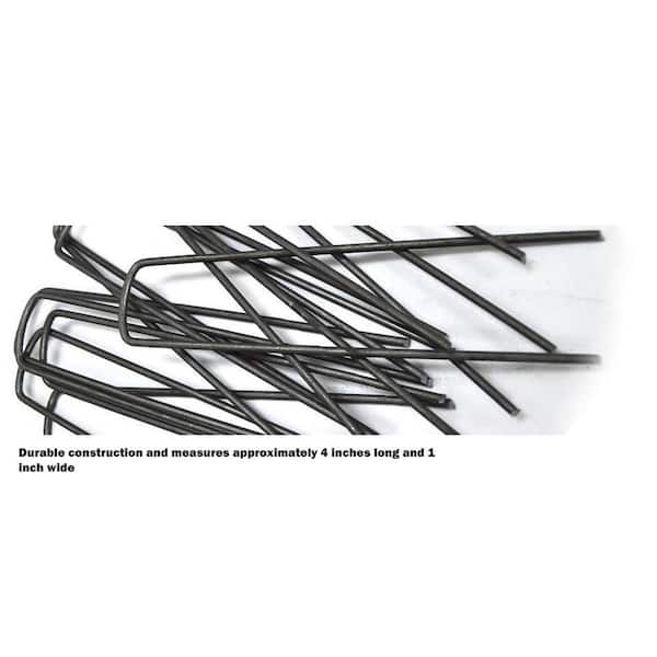 Sta-Green 75-Pack 4-in Steel Landscape Fabric Pins | 203396