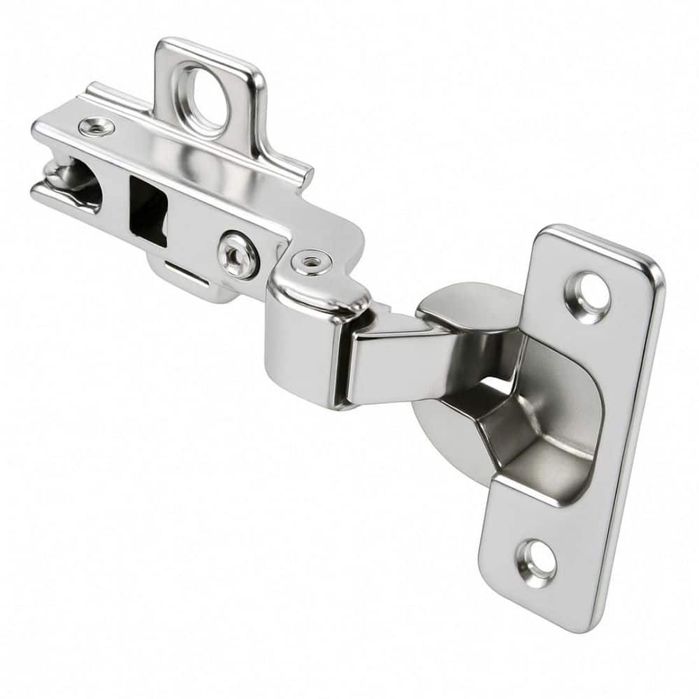 Full Inset Self-Closing Concealed No Radius Cabinet Hinge in Satin Nickel - (Set of 24) price history on PriceWatchPro