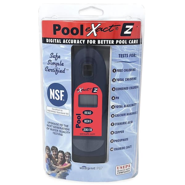 Etokfoks Pool Water Exact EZ Photometer Digital Pool Water Test Kit - 6-Tests Each - (1-Pack)