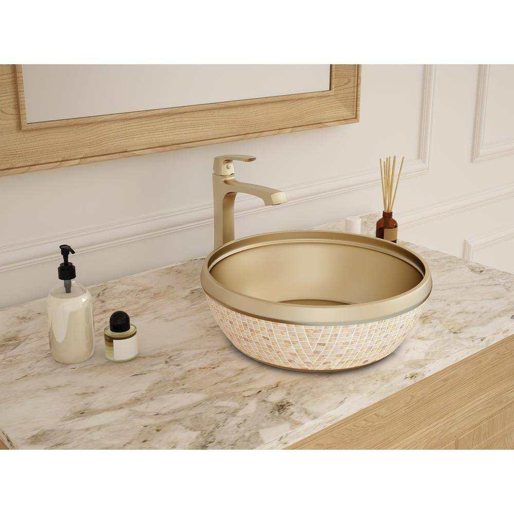 Cardania Single-Hole Single-handle Bathroom Faucet with Drain Assembly