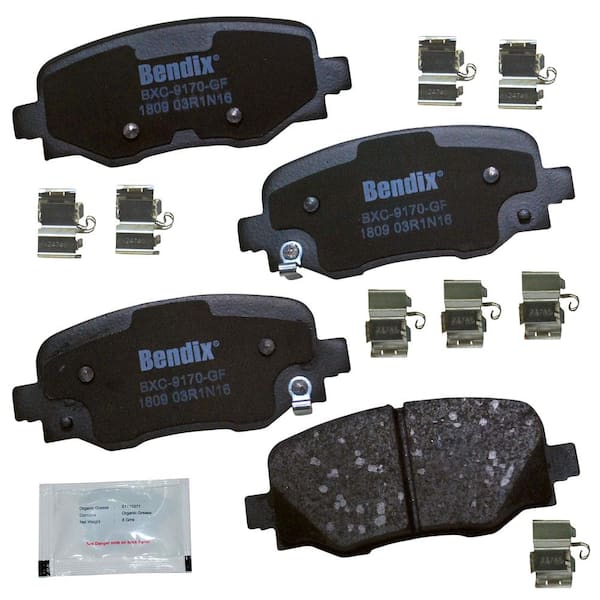 Bendix Premium Copper Free Disc Brake Pad Set 1998-1999 Honda Civic 1.6L