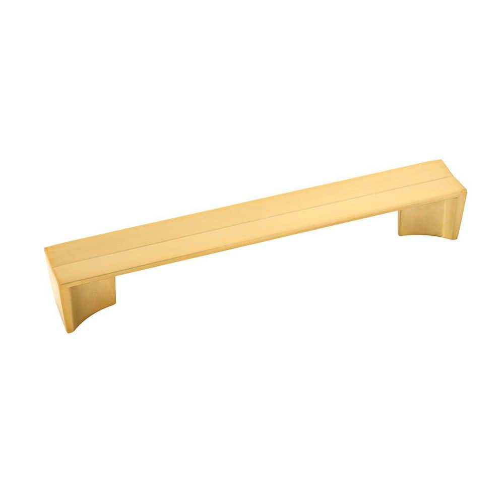 Avenue Collection Pull 6-5/16 in. (160mm) Center to Center Brushed Golden Brass Bar Cabinet Pull price history on PriceWatchPro