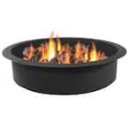 BLUE SKY OUTDOOR LIVING 36 in. x 10 in. Round Steel Wood Fire Pit Ring