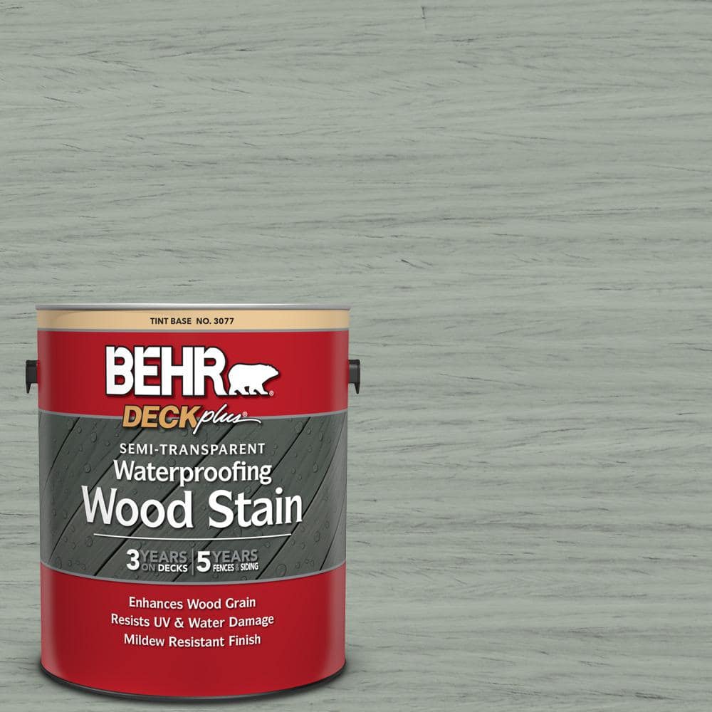 1 gal. #ST-149 Light Lead Semi-Transparent Waterproofing Exterior Wood Stai