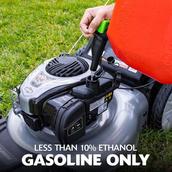 Murray - 21 in. 140 cc Briggs and Stratton Walk Behind Gas Push Lawn Mower with Height Adjustment and with Mulch Bag