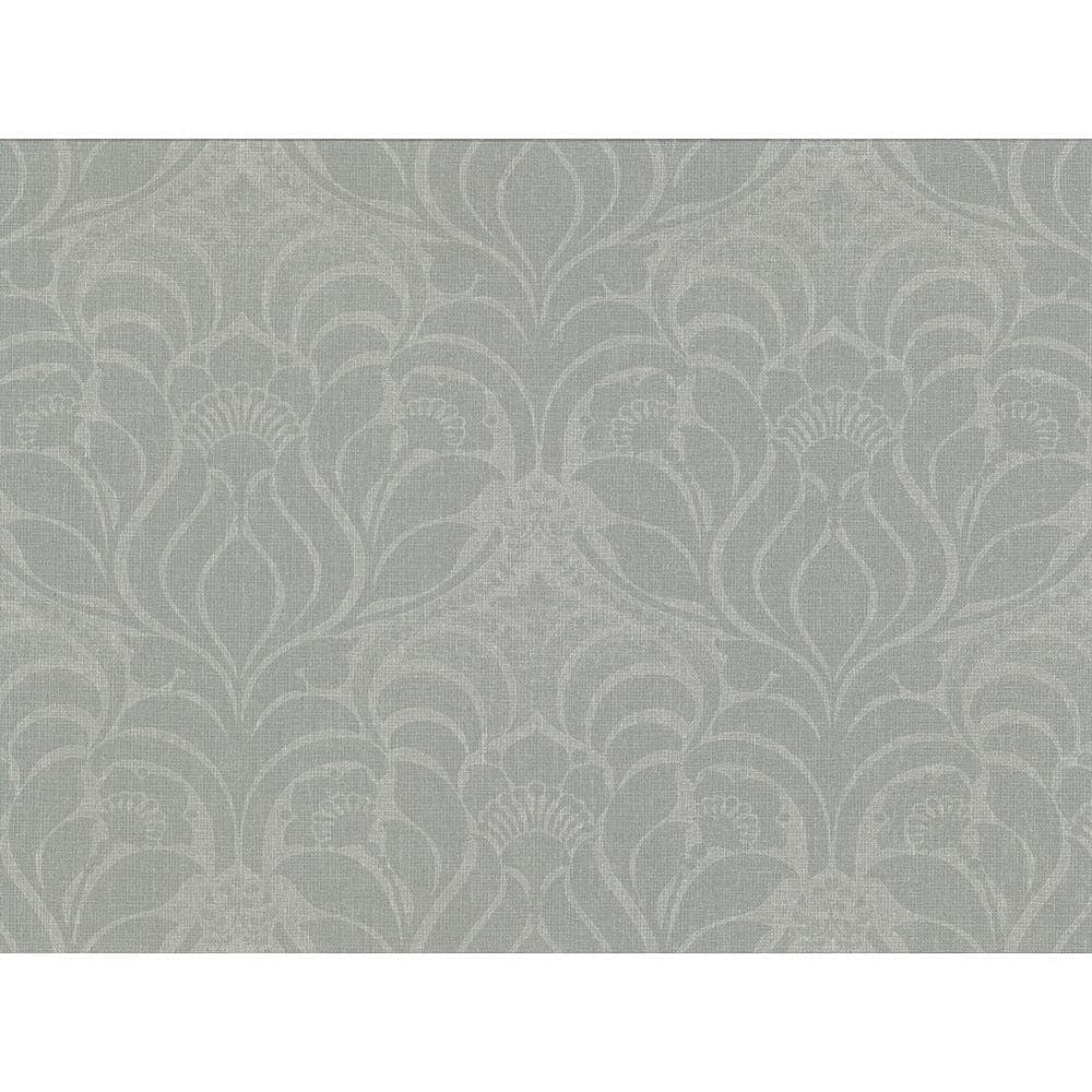 Sandor Sage Damask Vinyl Strippable Wallpaper (Covers 60.8 sq. ft.)