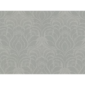 Sandor Sage Damask Vinyl Strippable Wallpaper (Covers 60.8 sq. ft.)