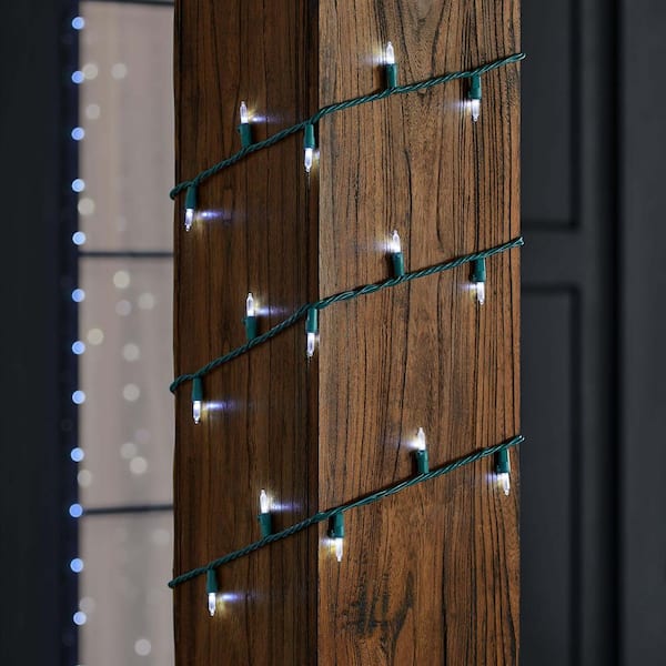 100 Count Twinkling Cool White Mini LED Lights