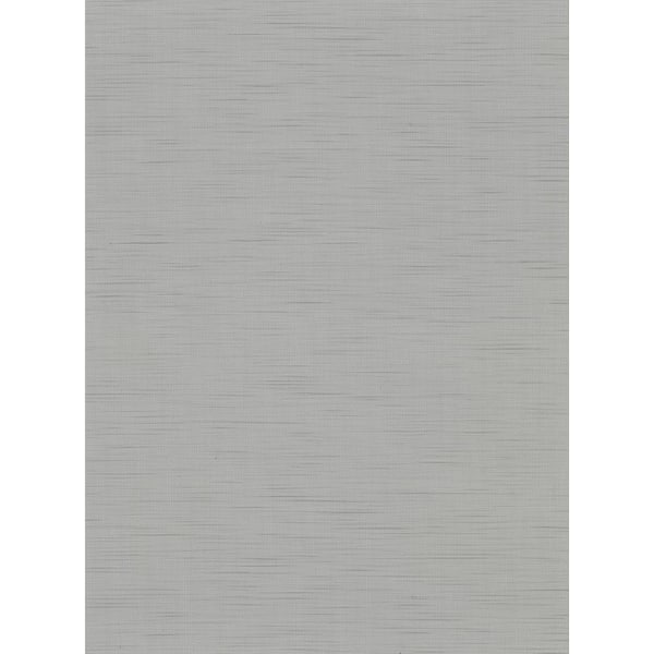 Chorus Pewter Faux Grasscloth Pewter Vinyl Strippable Roll (Covers 60.8 sq. ft.)