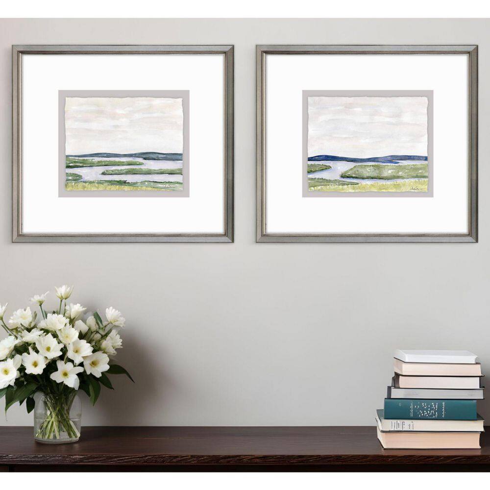 2 Piece Framed Graphic Print Landscape and Nature 17.00 in. x 19.00 in. price history on PriceWatchPro