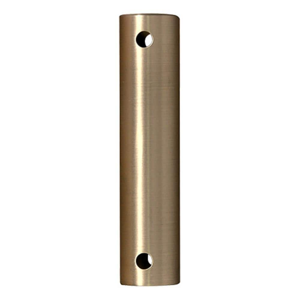 FANIMATION 18 in. Brushed Satin Brass Extension Downrod DR118BS The