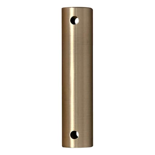 48 in. Brushed Satin Brass Extension Downrod