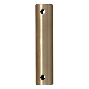 72 in. Brushed Satin Brass Stainless Steel Extension Downrod
