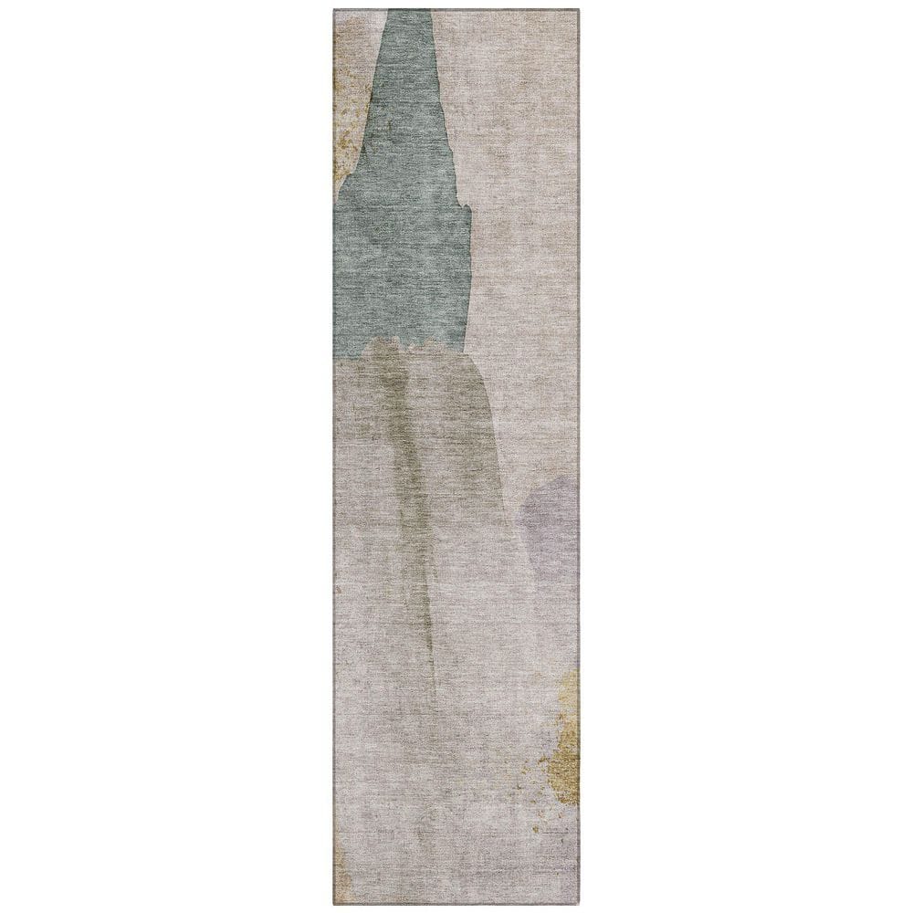 Chantille Machine Washable Indoor/Outdoor Abstract ACN1986 Beige 2 ft. 3 in. x 7 ft. 6 in. Runner Rug price history on PriceWatchPro
