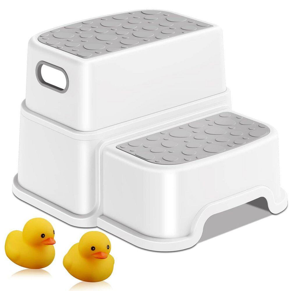 1 ft. Reach Toddler Step Stool 2-Step with Anti-Slip Surface Rubber Bottom for Toilet Potty Training Includes 2-Ducks price history on PriceWatchPro