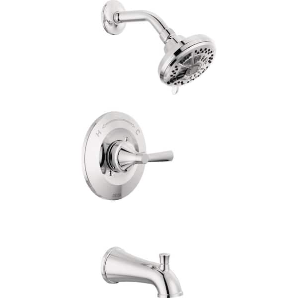 Delta Casara Single-Handle 6-Spray Tub and Shower Faucet in Chrome (Valve Included)