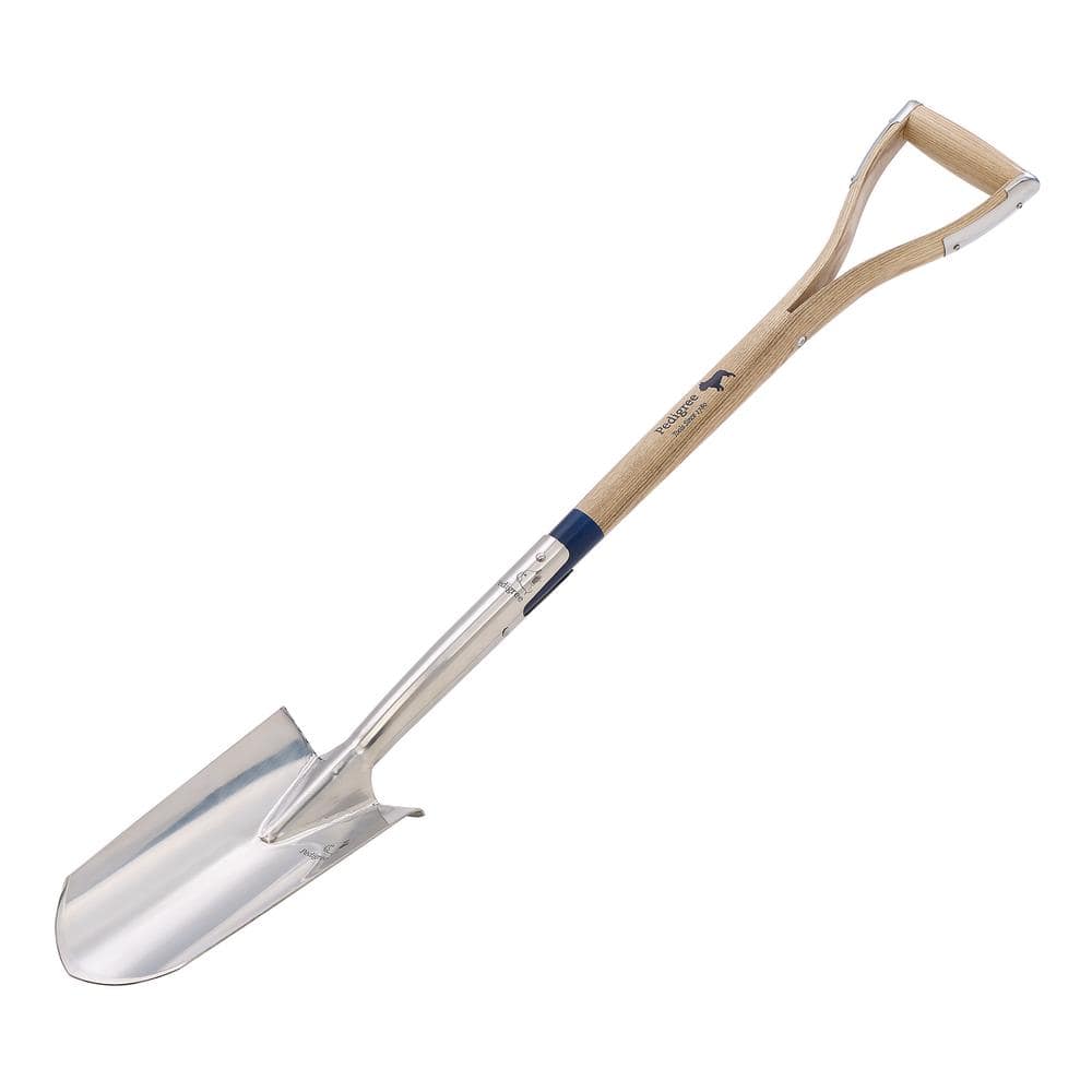 Pedigree 28 in. Ash Handle Stainless Steel Rabbiting Spade